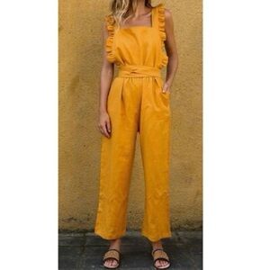 Posse - RIDER JUMPSUIT- MUSTARD